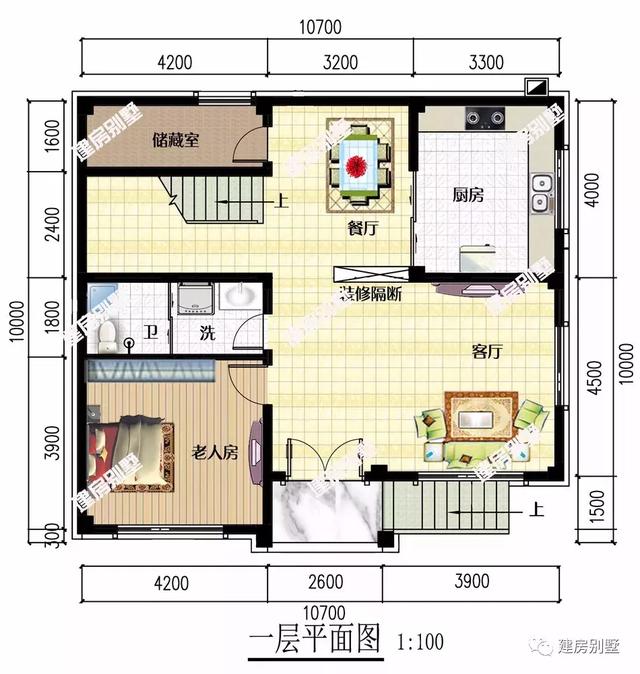100平米左右的農(nóng)村住宅設(shè)計圖，第二棟不僅好看，造價也低