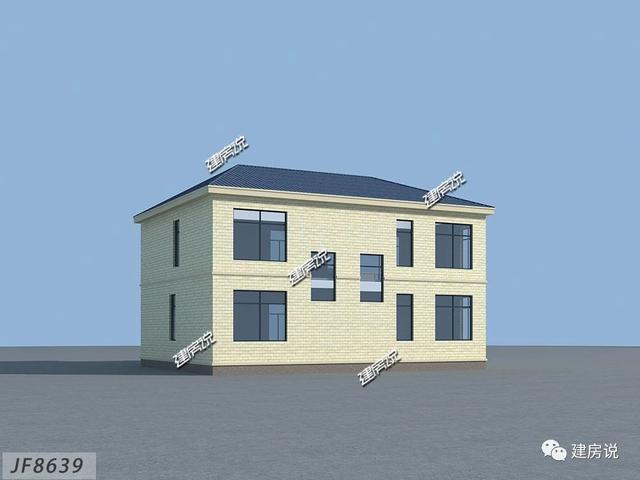 這套實用又漂亮的二層別墅設計圖，高端大氣上檔次，一點不輸高層