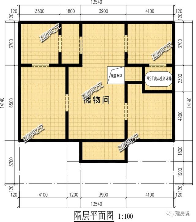 這套實用又漂亮的二層別墅設計圖，高端大氣上檔次，一點不輸高層