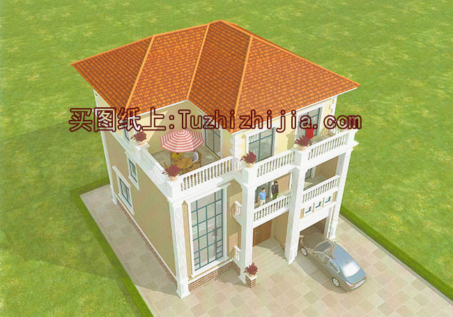 新農(nóng)村三層樓房設(shè)計圖,造價17萬圖片含設(shè)計，簡單好看還省錢！