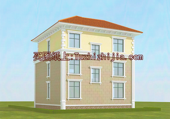 新農(nóng)村三層樓房設(shè)計圖,造價17萬圖片含設(shè)計，簡單好看還省錢！