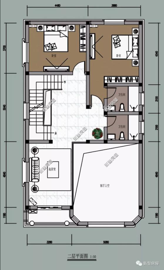 客廳挑空的小別墅到底有多漂亮？單看外觀我就給99個(gè)贊