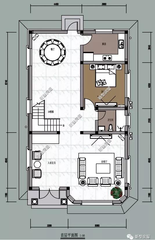 客廳挑空的小別墅到底有多漂亮？單看外觀我就給99個(gè)贊