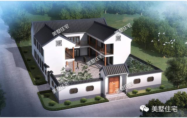 10款富貴大氣的中式合院別墅設(shè)計(jì)，每一棟都可以傳承百年