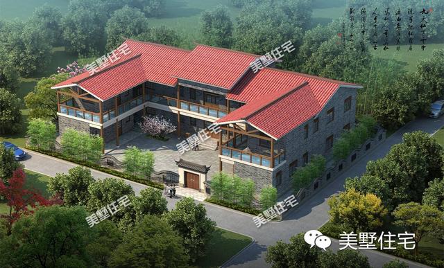 10款富貴大氣的中式合院別墅設(shè)計(jì)，每一棟都可以傳承百年