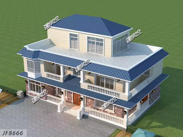 在農(nóng)村修建一棟自己的別墅，艷壓十里八鄉(xiāng)