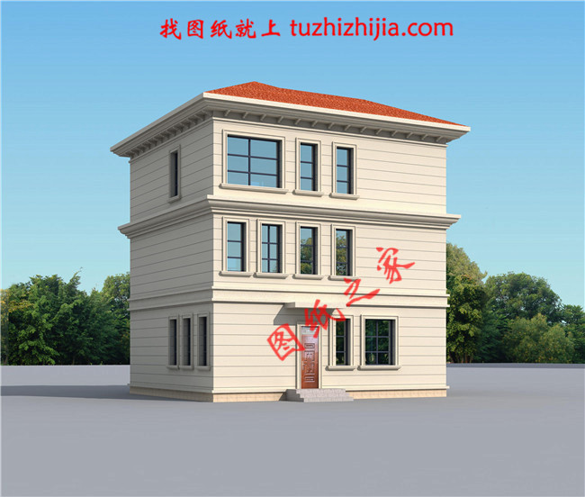 經(jīng)濟(jì)型農(nóng)村二層半別墅房屋設(shè)計(jì)圖，只要30萬(wàn)就能建成！