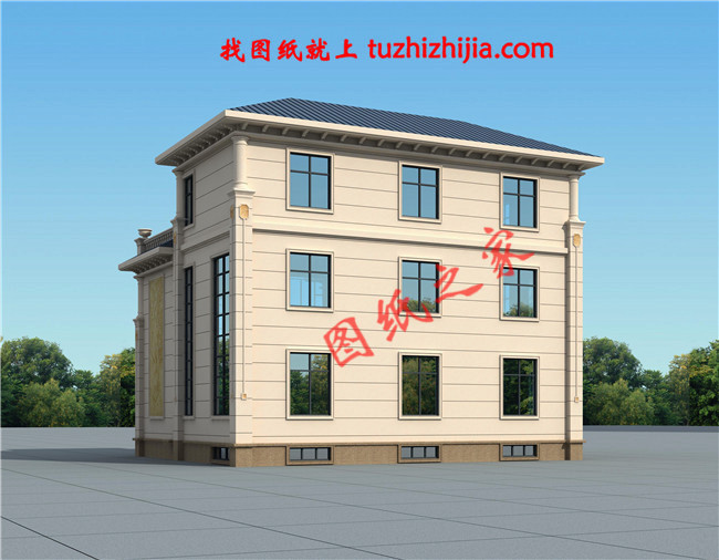 經(jīng)濟(jì)型農(nóng)村二層半別墅房屋設(shè)計(jì)圖，只要30萬(wàn)就能建成！