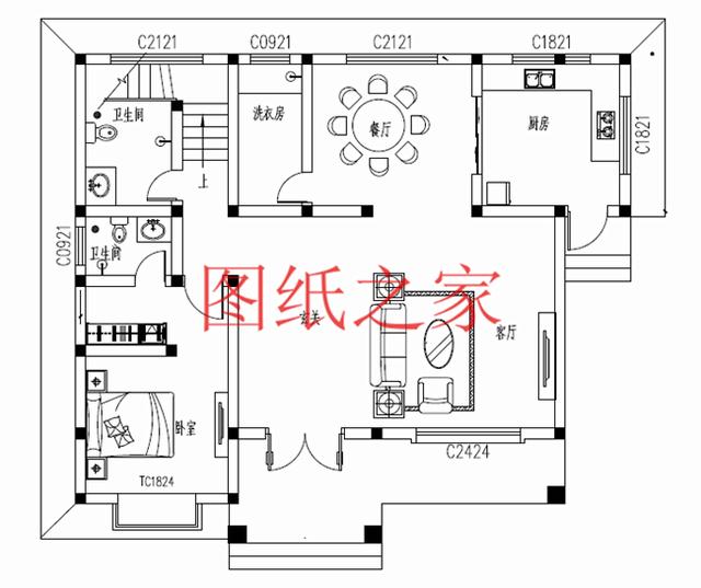 10X12、12X10米兩種尺寸的120平農(nóng)村三層別墅，造價(jià)只要30多萬！