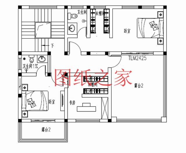 10X12、12X10米兩種尺寸的120平農(nóng)村三層別墅，造價(jià)只要30多萬！