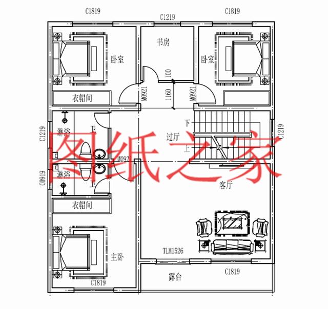 10X12、12X10米兩種尺寸的120平農(nóng)村三層別墅，造價(jià)只要30多萬！