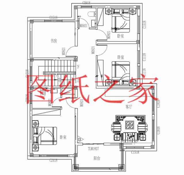10X12、12X10米兩種尺寸的120平農(nóng)村三層別墅，造價(jià)只要30多萬！