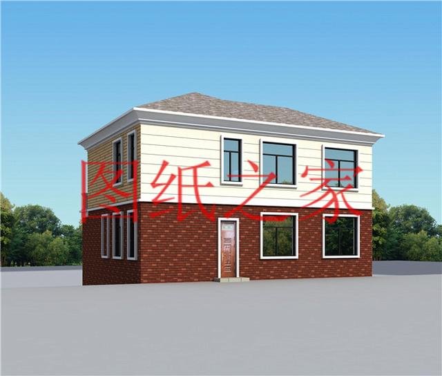 10X12、12X10米兩種尺寸的120平農(nóng)村三層別墅，造價(jià)只要30多萬！