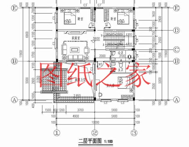 10X12、12X10米兩種尺寸的120平農(nóng)村三層別墅，造價(jià)只要30多萬！