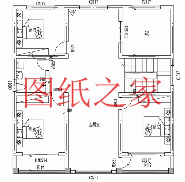 130平12X11米三層別墅，主體造價才40萬，這下里子面子全有了！