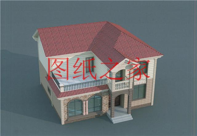 130平12X11米三層別墅，主體造價才40萬，這下里子面子全有了！