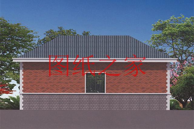 開間15米的農(nóng)村平房，歐式別墅簡(jiǎn)單大氣，非常適合農(nóng)村修建！