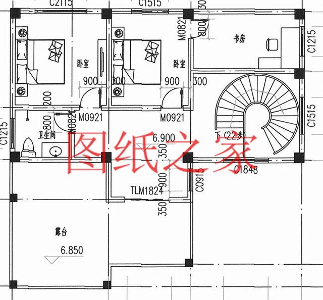 11X11米經(jīng)典大氣農(nóng)村三層別墅，方正戶(hù)型大家都喜歡！