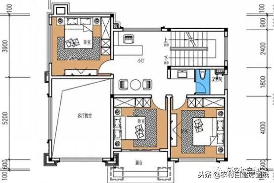 進(jìn)深只有9米怎么設(shè)計農(nóng)村自建房？這5款農(nóng)村別墅，一層二層三層都有