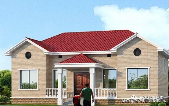 進(jìn)深只有9米怎么設(shè)計農(nóng)村自建房？這5款農(nóng)村別墅，一層二層三層都有