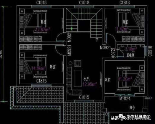 進(jìn)深只有9米怎么設(shè)計農(nóng)村自建房？這5款農(nóng)村別墅，一層二層三層都有