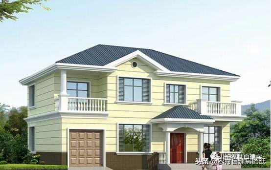 進(jìn)深只有9米怎么設(shè)計農(nóng)村自建房？這5款農(nóng)村別墅，一層二層三層都有