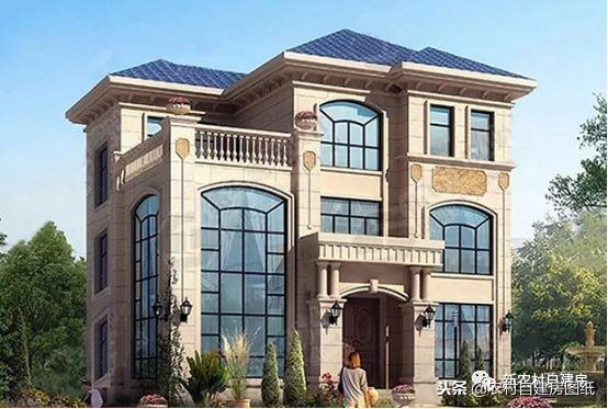 進(jìn)深只有9米怎么設(shè)計農(nóng)村自建房？這5款農(nóng)村別墅，一層二層三層都有