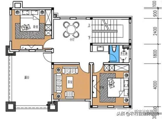 進(jìn)深只有9米怎么設(shè)計農(nóng)村自建房？這5款農(nóng)村別墅，一層二層三層都有
