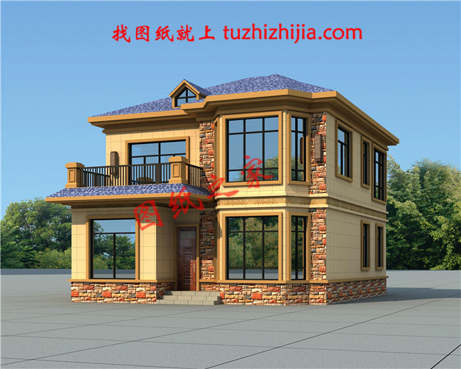 8套農(nóng)村18萬元二層小樓圖，好看又實(shí)用，一起來看看吧！