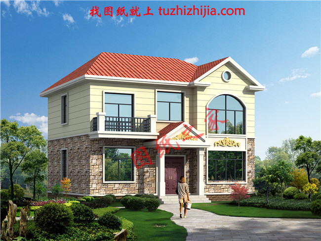 8套農(nóng)村18萬元二層小樓圖，好看又實(shí)用，一起來看看吧！