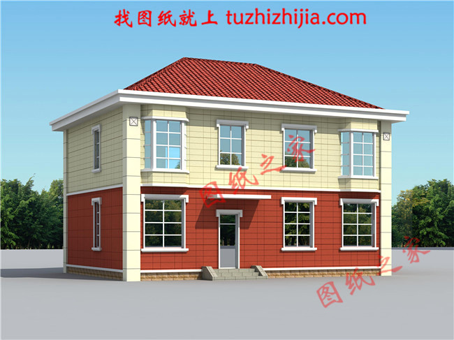 8套農(nóng)村18萬元二層小樓圖，好看又實(shí)用，一起來看看吧！