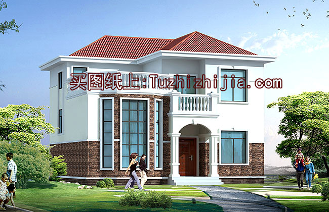 8套農(nóng)村18萬元二層小樓圖，好看又實(shí)用，一起來看看吧！