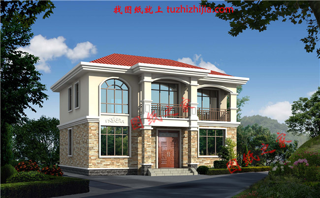 8套農(nóng)村18萬元二層小樓圖，好看又實(shí)用，一起來看看吧！