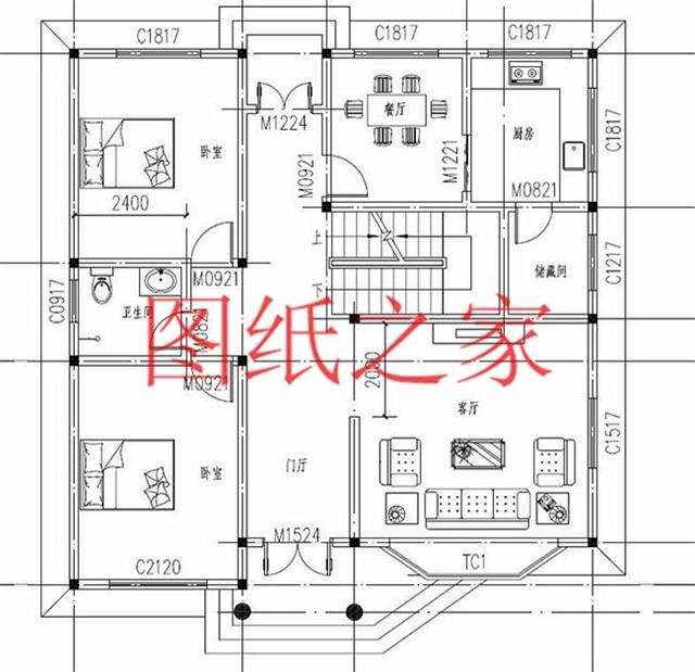11x11米經(jīng)典二層別墅，精致漂亮、溫馨舒適，25萬就能建好！