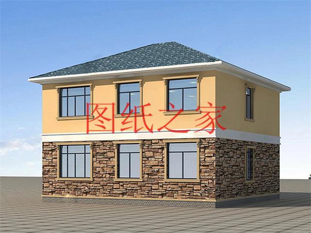 11x11米經(jīng)典二層別墅，精致漂亮、溫馨舒適，25萬就能建好！