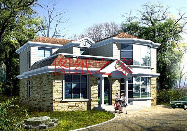 11x11米經(jīng)典二層別墅，精致漂亮、溫馨舒適，25萬就能建好！