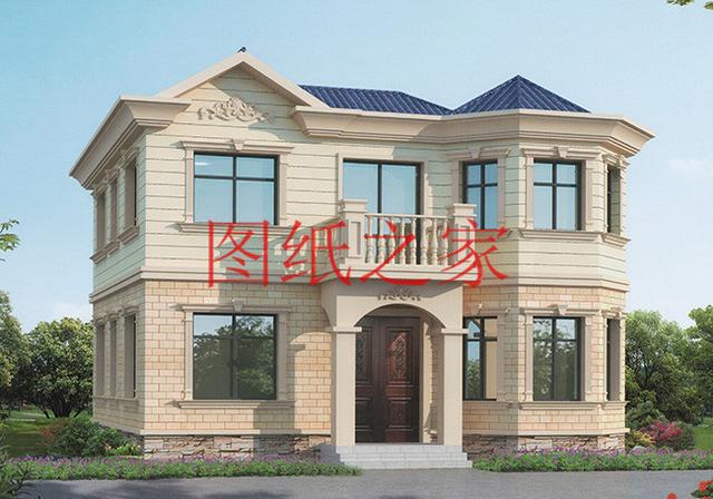 11x11米經(jīng)典二層別墅，精致漂亮、溫馨舒適，25萬就能建好！