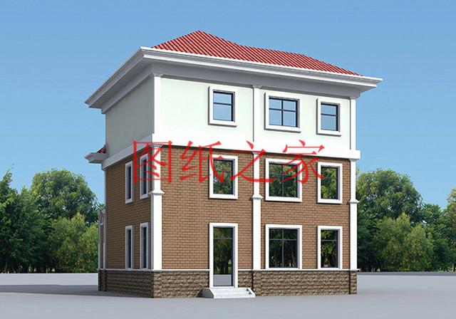 兩套110平米三層別墅，11X10、10X11米，不同風(fēng)格，你喜歡哪個？