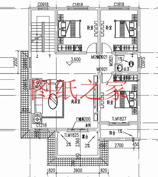 兩套110平米三層別墅，11X10、10X11米，不同風(fēng)格，你喜歡哪個？
