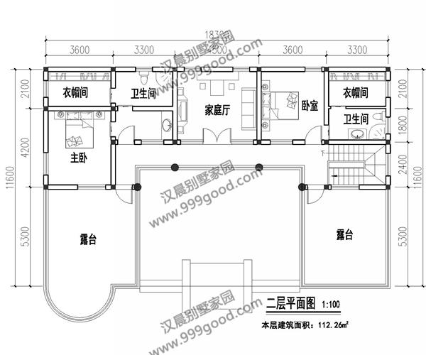 帶露臺(tái)中式三合院農(nóng)村別墅，2套帶車庫(kù)，占地170平的第2款才26萬(wàn)
