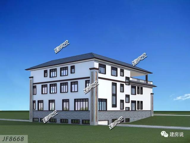 蓋了這棟中式別墅，全村都羨慕我，鄰居天天來參觀