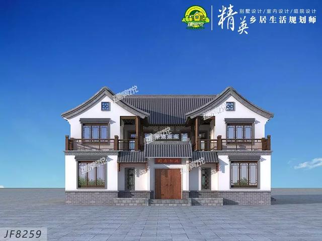 最漂亮的農(nóng)村自建別墅，傳統(tǒng)四合院，真是美極了