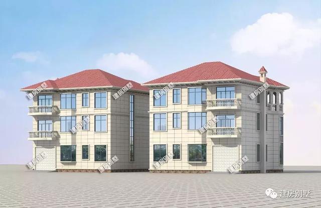 13X14.15米聯(lián)排別墅，豪華住宅還帶地下室，奢華又有品位