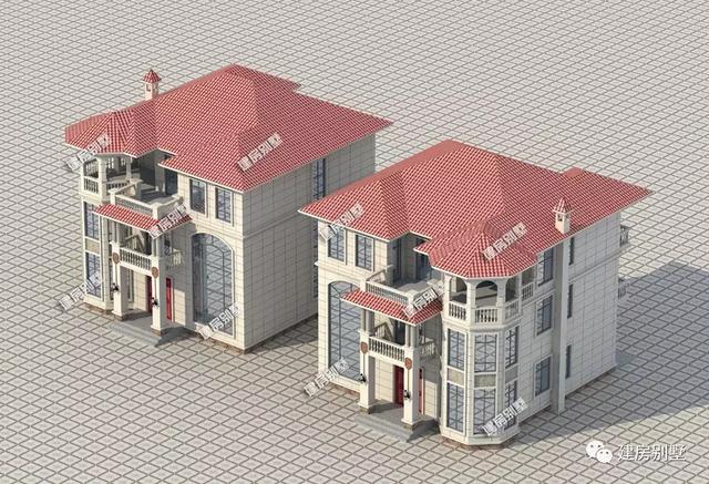 13X14.15米聯(lián)排別墅，豪華住宅還帶地下室，奢華又有品位