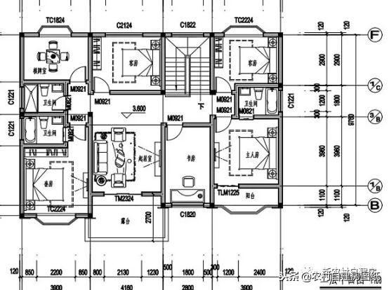 家里人多先別慌，這5款多臥室二層別墅設(shè)計(jì)圖，親戚再多也不怕