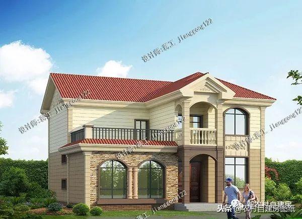 家里人多先別慌，這5款多臥室二層別墅設(shè)計(jì)圖，親戚再多也不怕