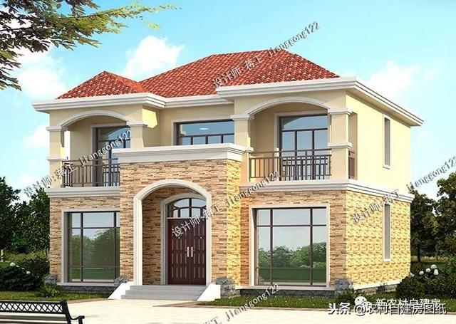 家里人多先別慌，這5款多臥室二層別墅設(shè)計(jì)圖，親戚再多也不怕