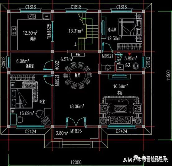 家里人多先別慌，這5款多臥室二層別墅設(shè)計(jì)圖，親戚再多也不怕