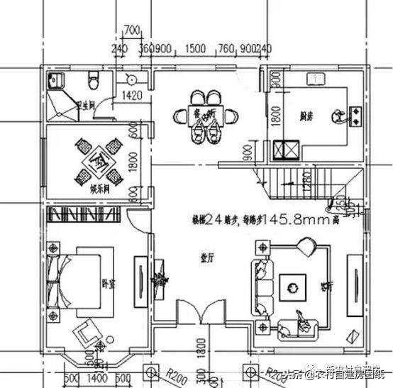 家里人多先別慌，這5款多臥室二層別墅設(shè)計(jì)圖，親戚再多也不怕