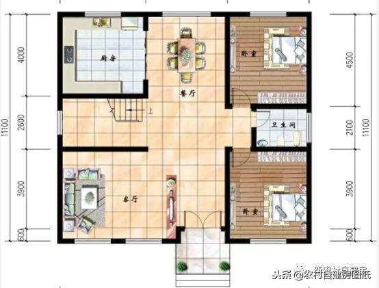 家里人多先別慌，這5款多臥室二層別墅設(shè)計(jì)圖，親戚再多也不怕